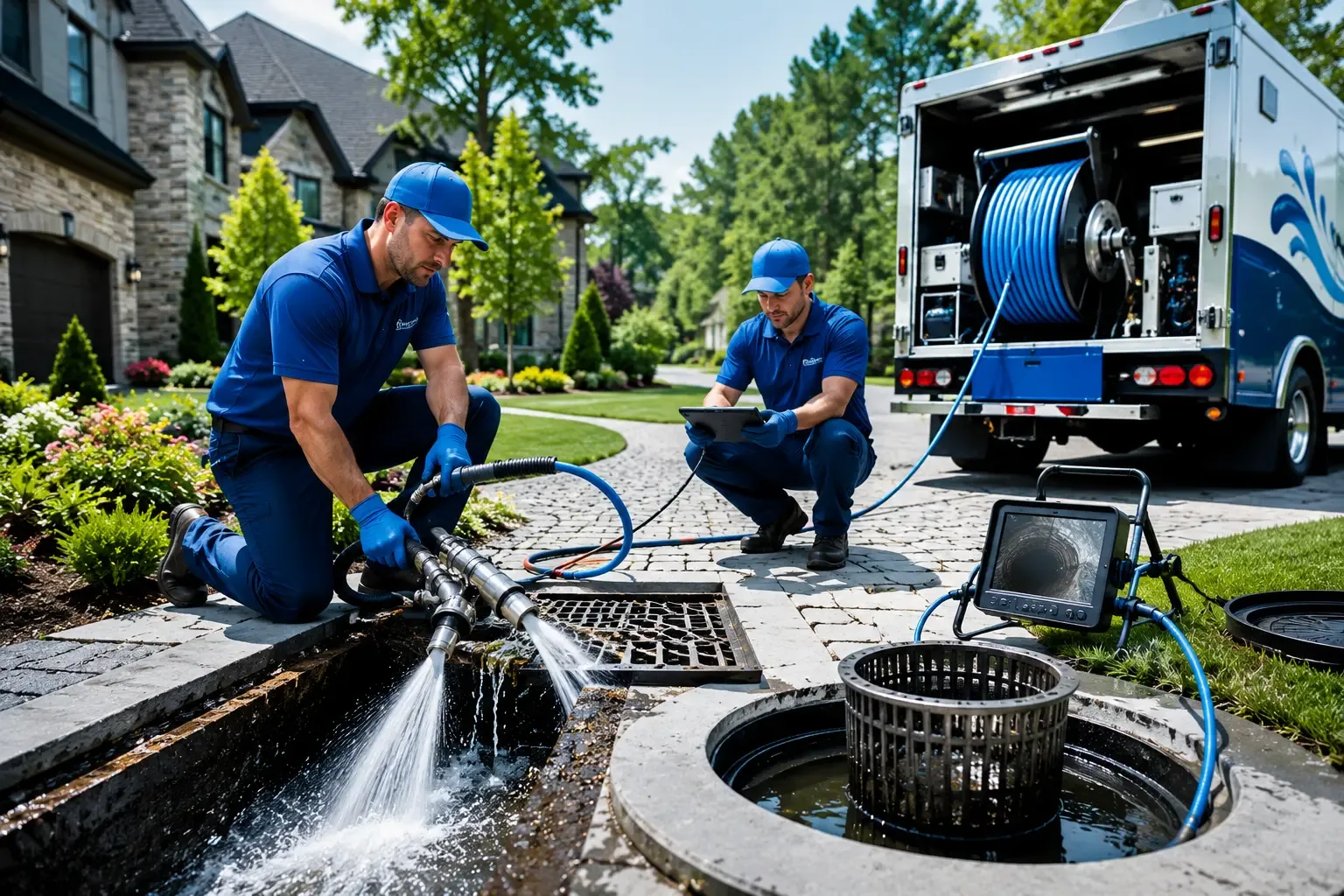 Local outdoor drain cleaning professionals in Concho, OK