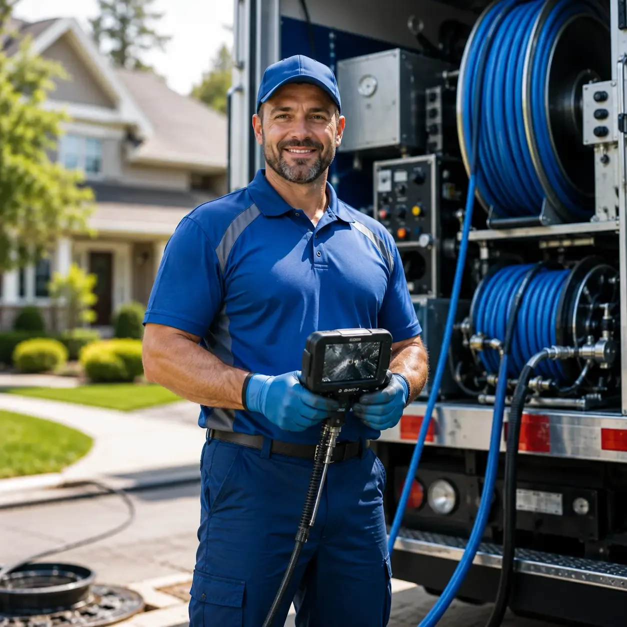 Local outdoor drain cleaning specialists in Concho, OK